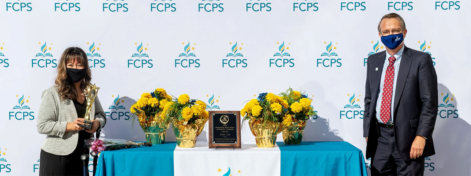 anne lee and scott brabrand at fcps honors