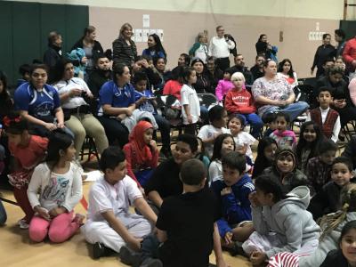 audience at multicultural night